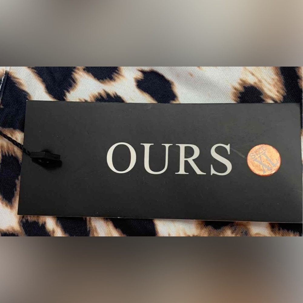OURS Leopard Print Women's Blouse - Picture 4 of 6